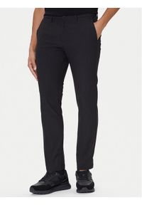 BOSS Spodnie materiałowe T_Commuter 50544245 Czarny Slim Fit. Kolor: czarny. Materiał: syntetyk