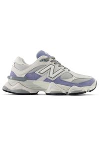 Buty unisex New Balance U9060JBA – szare. Kolor: szary. Materiał: zamsz, skóra, guma. Szerokość cholewki: normalna. Sport: turystyka piesza