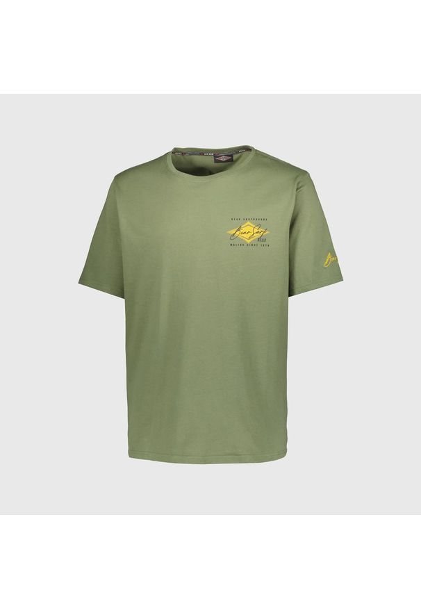 BEAR - Koszulka T-shirt Bear Shaper oliwkowa zieleń. Kolor: zielony. Sport: skateboard