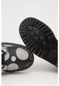 Dr. Martens Workery skórzane Jadon damskie kolor czarny na platformie. Nosek buta: okrągły. Zapięcie: sznurówki. Kolor: czarny. Materiał: skóra. Obcas: na platformie