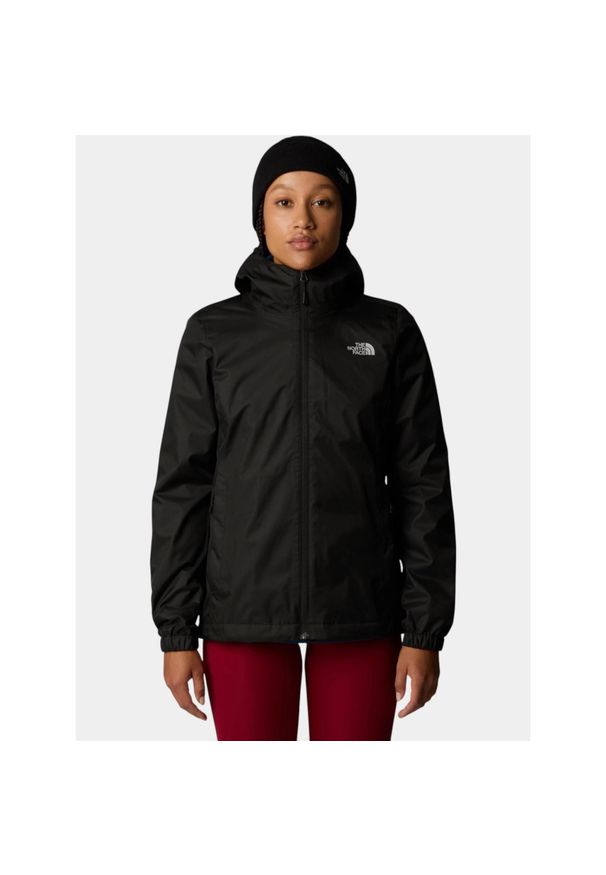 Płaszcz Przeciwdeszczowy Damski The North Face W Quest. Kolor: czarny. Sport: turystyka piesza