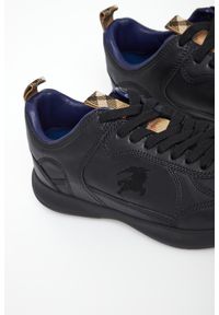 Burberry - Sneakersy męskie skórzane BURBERRY. Materiał: skóra #4