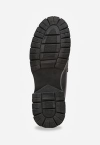 Renee - Czarne Mokasyny na Płaskiej Podeszwie Ozdobione Metaliczną Aplikacją Evalith. Okazja: na spotkanie biznesowe, do pracy. Kolor: czarny. Materiał: jeans. Wzór: aplikacja. Sezon: wiosna, lato. Obcas: na płaskiej podeszwie. Styl: biznesowy, elegancki, klasyczny #8