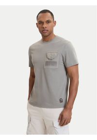 Parajumpers T-Shirt Malham 26SMPMTSRY01 Beżowy Regular Fit. Kolor: beżowy. Materiał: bawełna #1