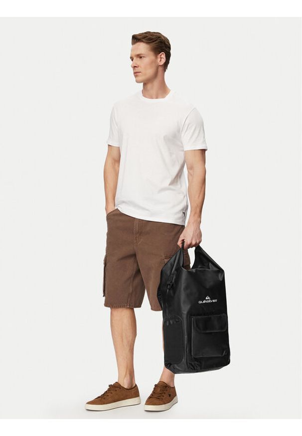 Quiksilver Plecak Sea Stash Mid AQYBP03092 Czarny. Kolor: czarny. Materiał: syntetyk