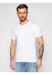 Jack & Jones - Jack&Jones T-Shirt Organic Basic 12156101 Biały Slim Fit. Kolor: biały. Materiał: bawełna