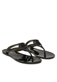 Karl Lagerfeld - KARL LAGERFELD Japonki Jelly Thong KL80007A Czarny. Kolor: czarny. Materiał: syntetyk #5