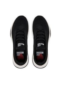 Love Moschino - LOVE MOSCHINO Sneakersy JA15485G0MIYZ000 Czarny. Kolor: czarny. Materiał: materiał #3