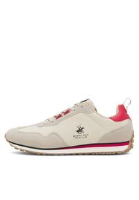 Beverly Hills Polo Club Sneakersy TRIST-01 Beżowy. Kolor: beżowy. Materiał: materiał
