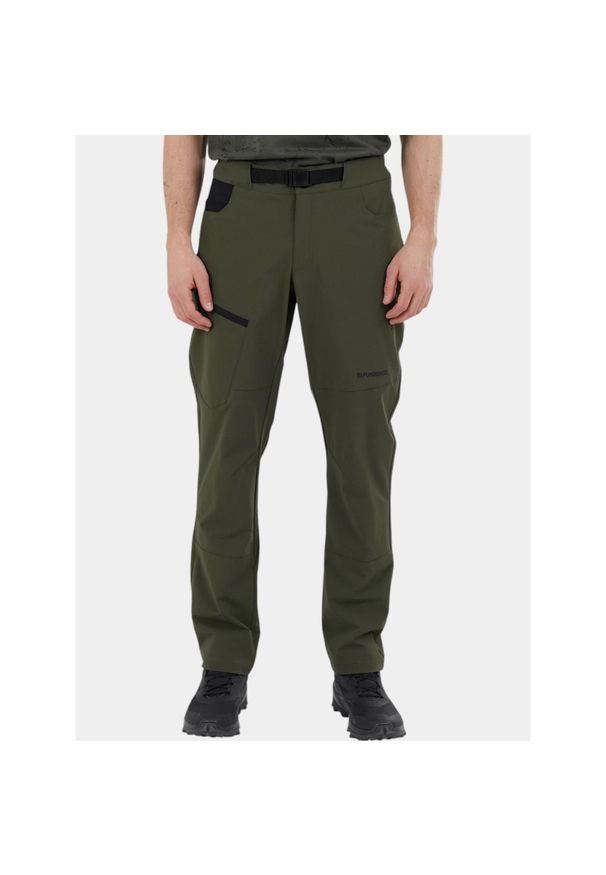 FUNDANGO - Spodnie trekkingowe męskie Fundango Gregory Trekking Pants. Kolor: wielokolorowy, czarny, zielony. Materiał: poliamid. Sport: turystyka piesza