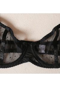 Intica - Komplet bielizny z siateczki z regulowanymi ramiączkami Gohar. Kolor: czarny. Materiał: materiał #9