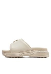 Calvin Klein Jeans Klapki Chunky Comf Slide Mtr YW0YW01506 Écru. Materiał: skóra #3