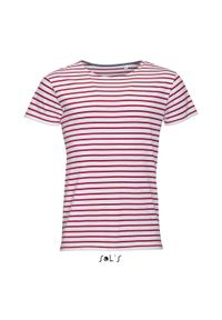 SOL'S - Koszulka Sol's Miles. Kolor: wielokolorowy, biały, czerwony. Materiał: bawełna #1