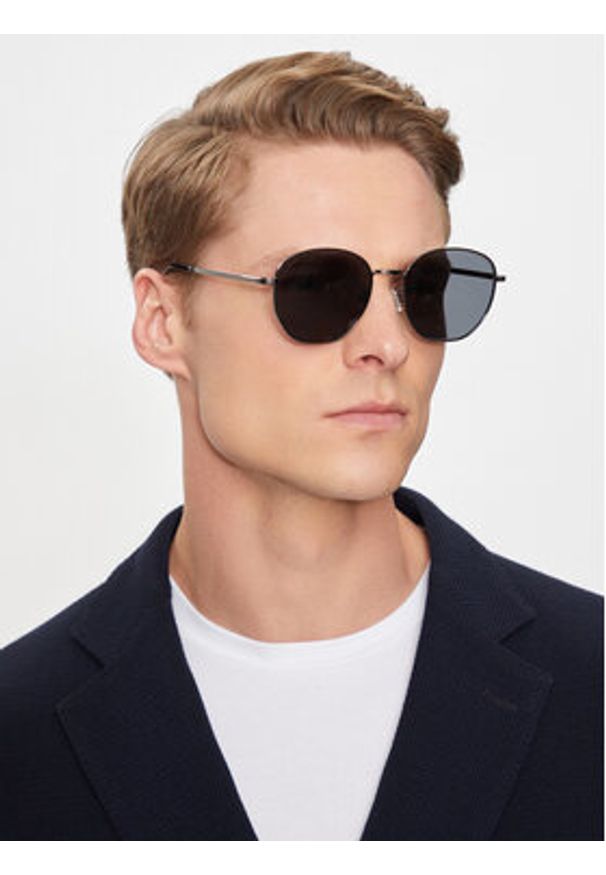 BOSS - Boss Okulary przeciwsłoneczne 1671/F/SK 206838 Szary. Kolor: szary