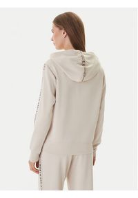 Guess Bluza W6GQ03 K2656 Beżowy Regular Fit. Kolor: beżowy. Materiał: syntetyk #4