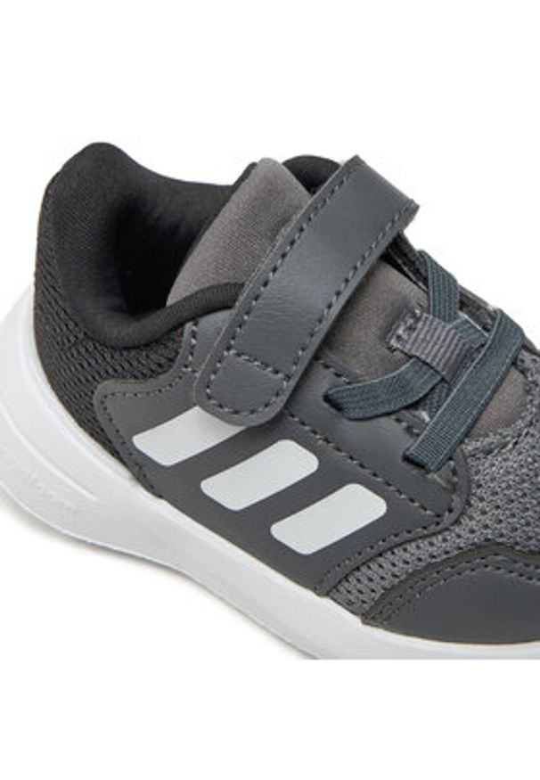 Adidas - adidas Sneakersy Tensaur Run 3.0 IE6013 Szary. Kolor: szary. Materiał: materiał, mesh. Sport: bieganie