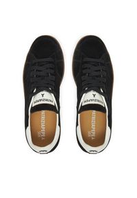 Patrizia Pepe Sneakersy 8Z0113 L055 Czarny. Kolor: czarny. Materiał: zamsz, skóra #5