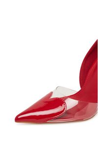DeeZee Szpilki PX096 02 Czerwony. Kolor: czerwony. Materiał: skóra. Obcas: na szpilce #5