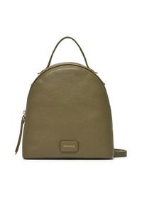 Coccinelle Plecak Q1F Coccinellevoile E5 Q1F 54 01 01 Khaki. Kolor: brązowy. Materiał: skóra