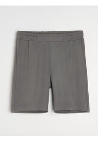 Sinsay - Szorty slim - niebieski. Kolor: niebieski