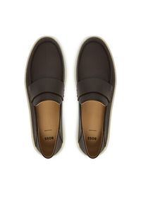 BOSS Półbuty Randal 50563163 Brązowy. Kolor: brązowy. Materiał: skóra #5