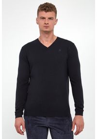 Karl Lagerfeld - Sweter męski wełniany KARL LAGERFELD. Materiał: wełna #4