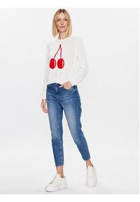 United Colors of Benetton - United Colors Of Benetton Jeansy 49BTDF02Z Niebieski Cropped Fit. Kolor: niebieski