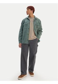 Quiksilver Koszula jeansowa Mohab Washed Twill EQYWT04654 Zielony Oversize. Kolor: zielony. Materiał: bawełna #5