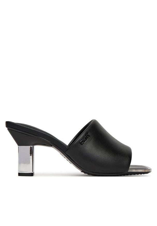 Klapki DKNY. Kolor: czarny