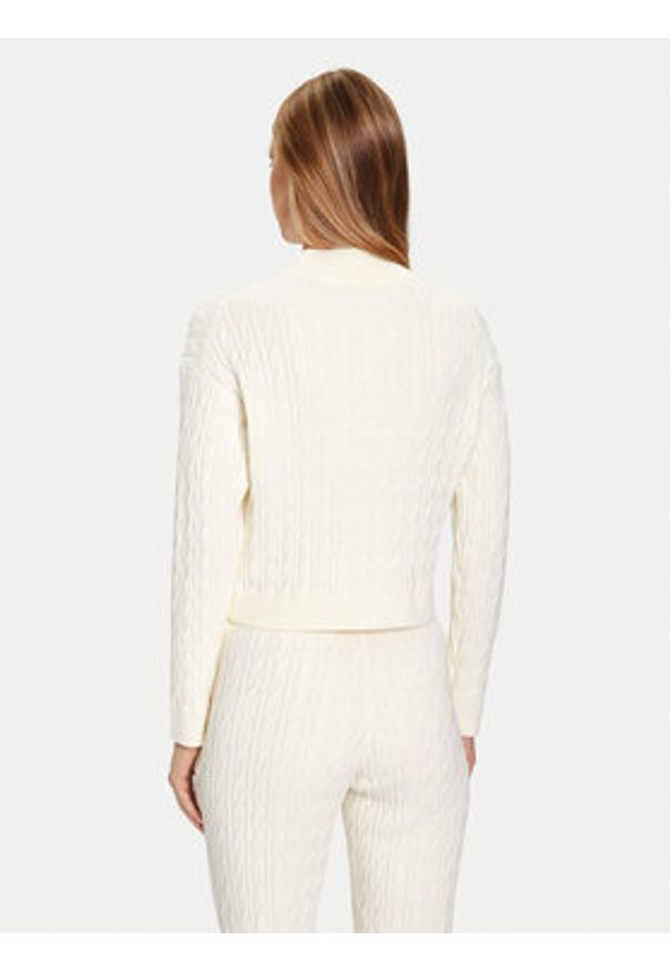 Guess Kardigan V5BR02 Z0572 Beżowy Regular Fit. Kolor: beżowy. Materiał: syntetyk