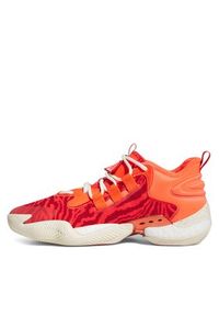 Adidas - adidas Sneakersy BYW Select Shoes IF2165 Czerwony. Kolor: czerwony. Materiał: materiał