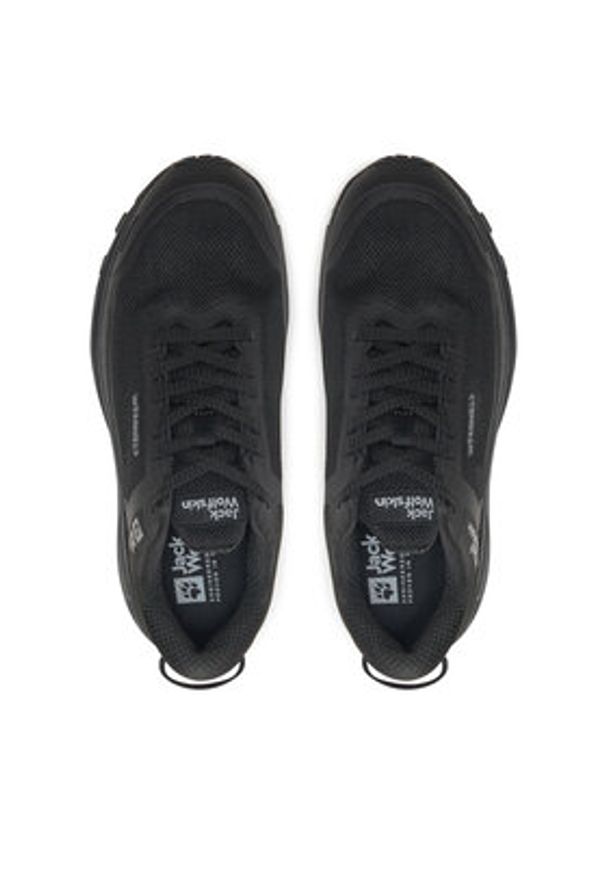 Jack Wolfskin Sneakersy 4065441 Czarny. Kolor: czarny. Materiał: materiał