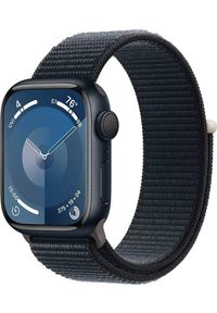 APPLE - Smartwatch Apple Watch 9 GPS + Cellular 41mm Midnight Alu Sport Loop Granatowy (mrhu3qc/a). Rodzaj zegarka: smartwatch. Kolor: niebieski. Styl: sportowy
