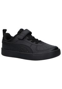 Buty do chodzenia niemowlęce Puma Rickie AC Inf. Zapięcie: rzepy. Kolor: brązowy, zielony, wielokolorowy. Materiał: syntetyk, materiał. Szerokość cholewki: normalna. Sport: turystyka piesza