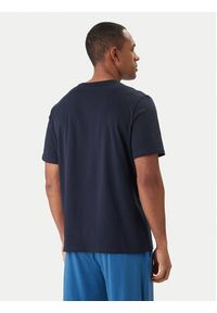 BOSS T-Shirt Mix&Match 50515312 Granatowy Regular Fit. Kolor: niebieski. Materiał: bawełna #4