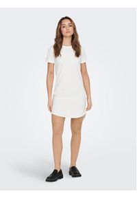 JDY Sukienka codzienna Ivy 15174793 Biały Regular Fit. Okazja: na co dzień. Kolor: biały. Materiał: syntetyk. Typ sukienki: proste. Styl: casual #6