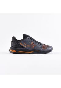 ARTENGO - Buty do tenisa męskie Artengo Strong Pro Clay na korty ziemne. Kolor: wielokolorowy, szary, brązowy. Materiał: mesh, kauczuk. Szerokość cholewki: normalna. Sport: tenis