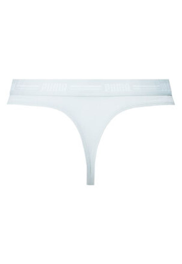 Puma Komplet 2 par stringów 907850 Zielony. Kolor: zielony. Materiał: bawełna