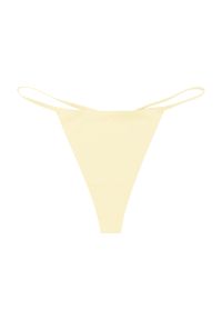 Intica - Stringi elastyczne niewidoczne pod ubraniem Aleta. Kolor: beżowy. Materiał: materiał