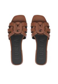 Furla Klapki Summer YL22SUM Y62000 AL 03B00 Brązowy. Kolor: brązowy. Materiał: skóra #3