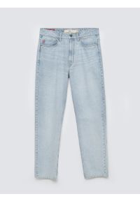 Big-Star - Jeansy męskie loose niebieskie Zack 185. Okazja: na co dzień. Stan: podwyższony. Kolor: niebieski. Styl: casual, vintage, klasyczny #6