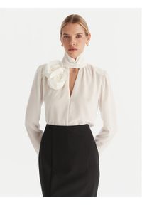 ACCESS FASHION Bluzka 54-2063-171 Biały Regular Fit. Kolor: biały. Materiał: syntetyk #1