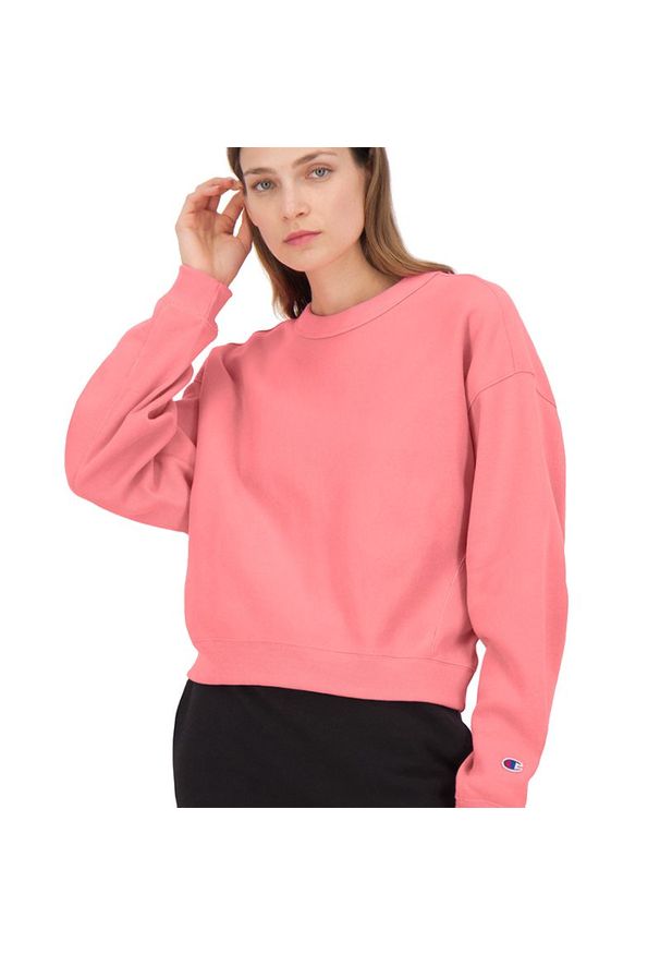 Champion - CHAMPION REVERSE WEAVE SWEATSHIRT > 112531-PS125. Materiał: bawełna. Długość rękawa: długi rękaw. Długość: długie