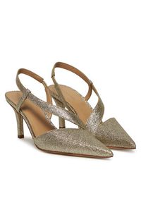 MICHAEL Michael Kors Szpilki Jaida 40S5JDMP1M Złoty. Kolor: złoty. Materiał: skóra. Obcas: na szpilce #5