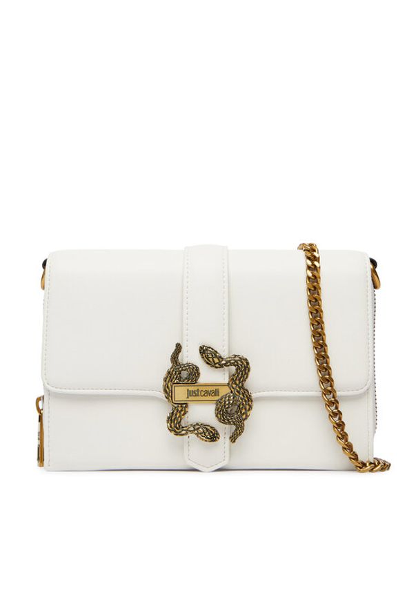 Just Cavalli Torebka 80RA5PA6 ZSA89 Biały. Kolor: biały. Materiał: skórzane