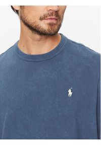 Polo Ralph Lauren T-Shirt 710916698001 Granatowy Regular Fit. Typ kołnierza: polo. Kolor: niebieski. Materiał: bawełna #6