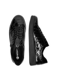 Remonte Sneakersy D2E01-00 Czarny. Kolor: czarny. Materiał: syntetyk, materiał #3