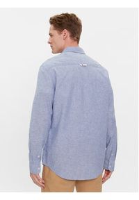 Tommy Jeans Koszula DM0DM18962 Niebieski Regular Fit. Kolor: niebieski. Materiał: bawełna