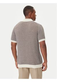 BOSS Kardigan C-Iconico 50543163 Beżowy Relaxed Fit. Kolor: beżowy. Materiał: bawełna #4