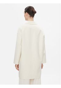 MAX&Co. Płaszcz wełniany Riccardo Biały Regular Fit. Kolor: biały. Materiał: wełna #6